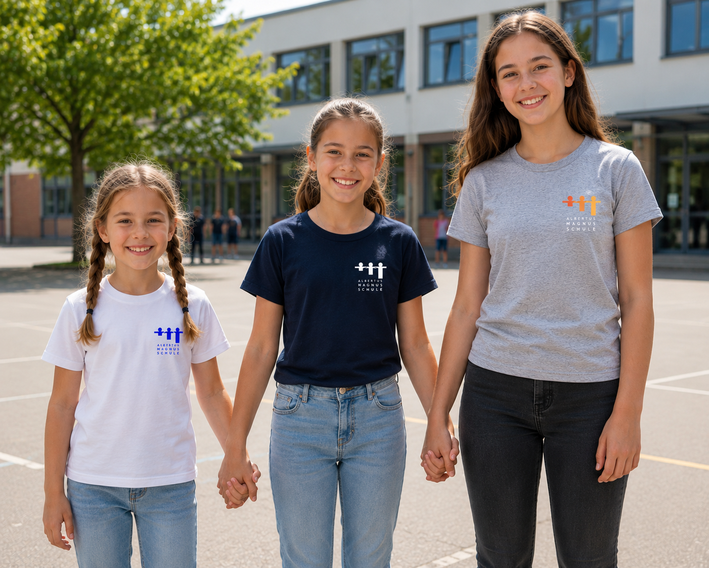 Schülerinnen und Schüler der Albertus Magnus Schule