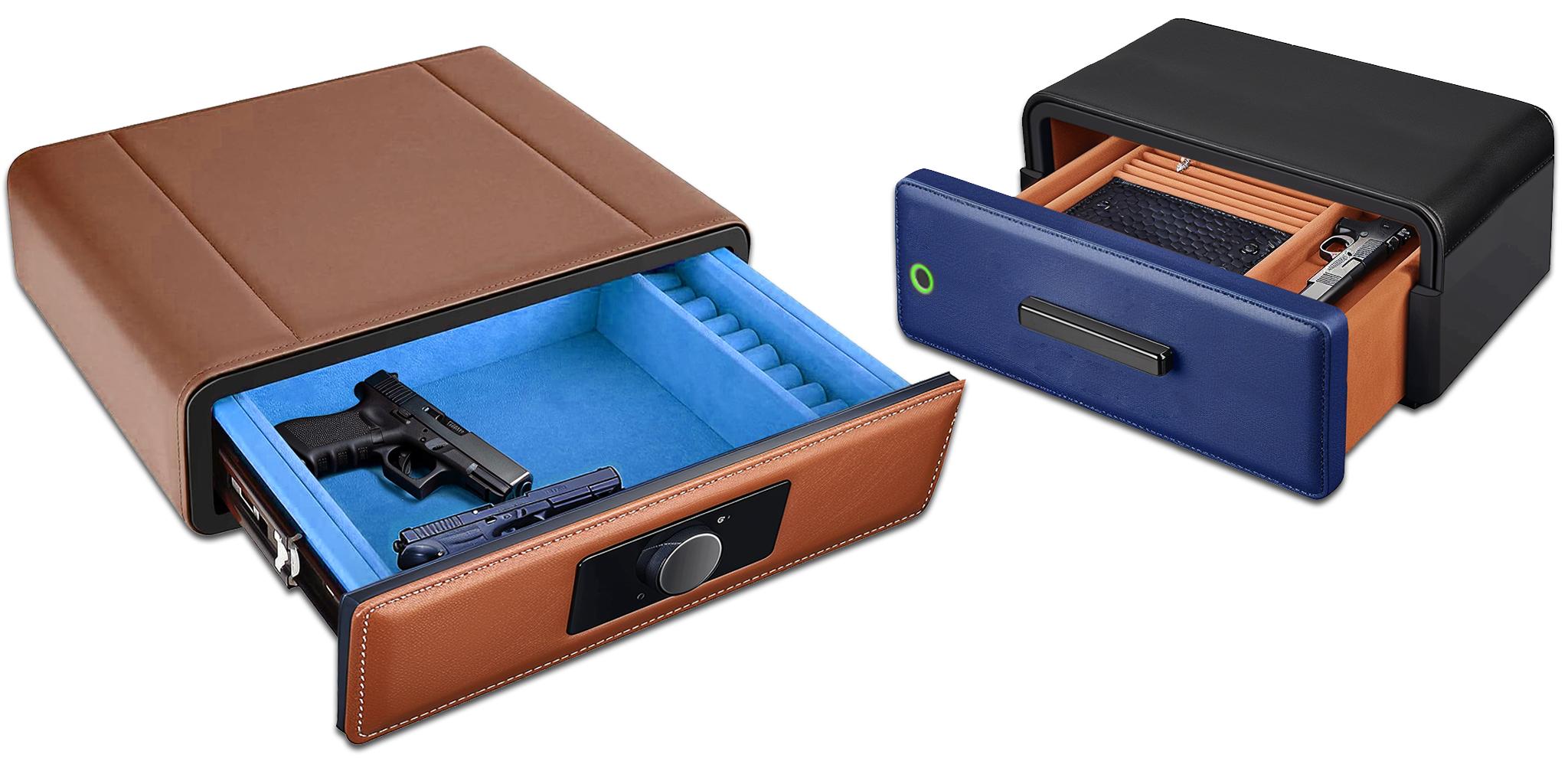 small home safe for jewelry used as secret gun drawer, alternative biometric safe with fingerprint for valuables