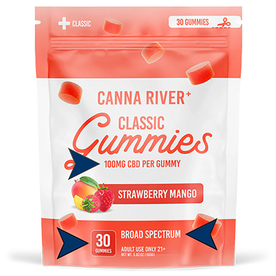 Canna River 100 mg broad-spectrum CBD gummies
