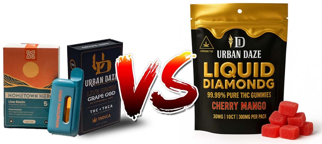THCA Gummies vs. Vapes Comparison – Humanity Health CBD