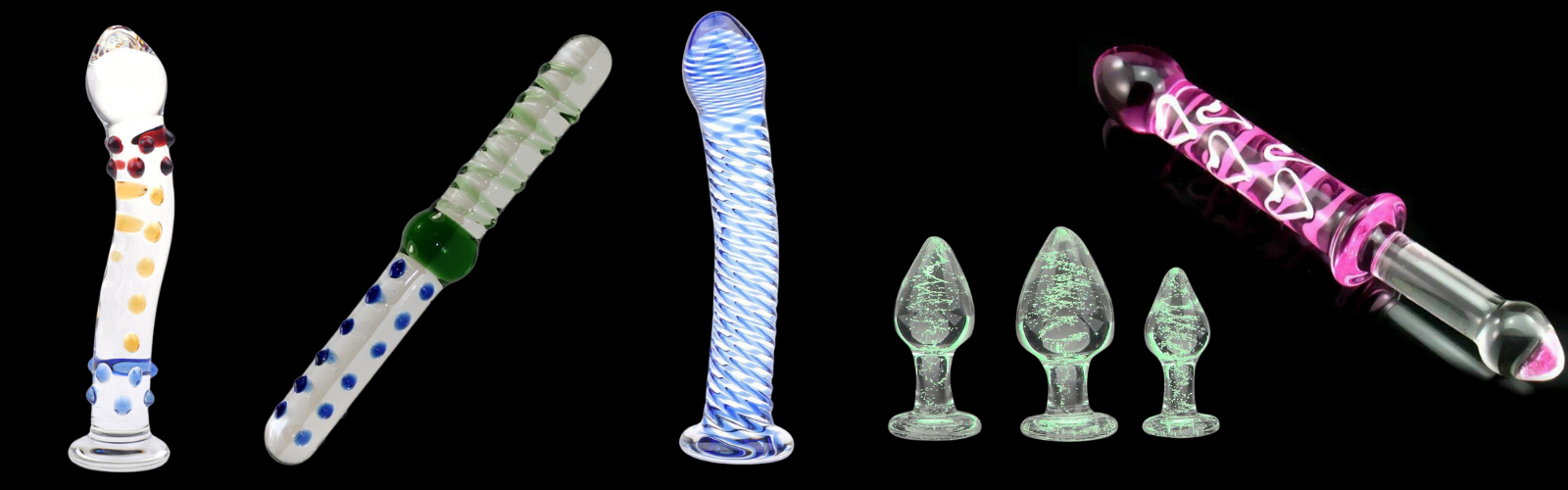 Glass Sex Toys Collection 