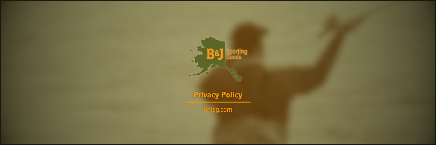 B&J Sporting Goods Privacy Policy