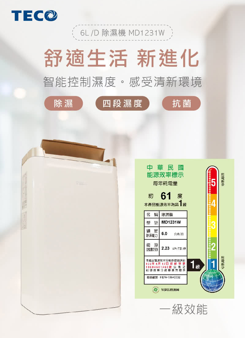 TECO東元 MD1231W - 詳情2