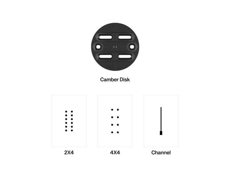 Union STR Men's Snowboard Binding Mounting Disk Pattern