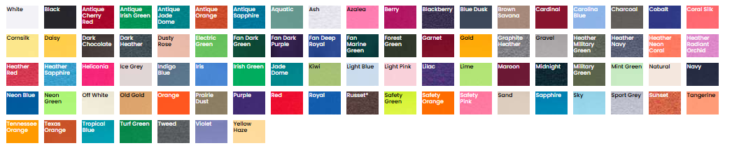 G500 COLORS