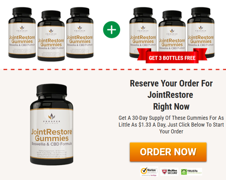 Prosper Wellness Joint Restore Gummies