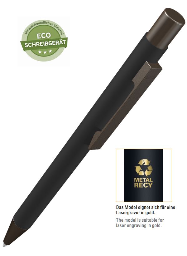 JAVA Metall Kugelschreiber mit Lasergravur als Werbegeschenk vom JAVA Metall Kugelschreiber mit Lasergravur als Werbegeschenk vom