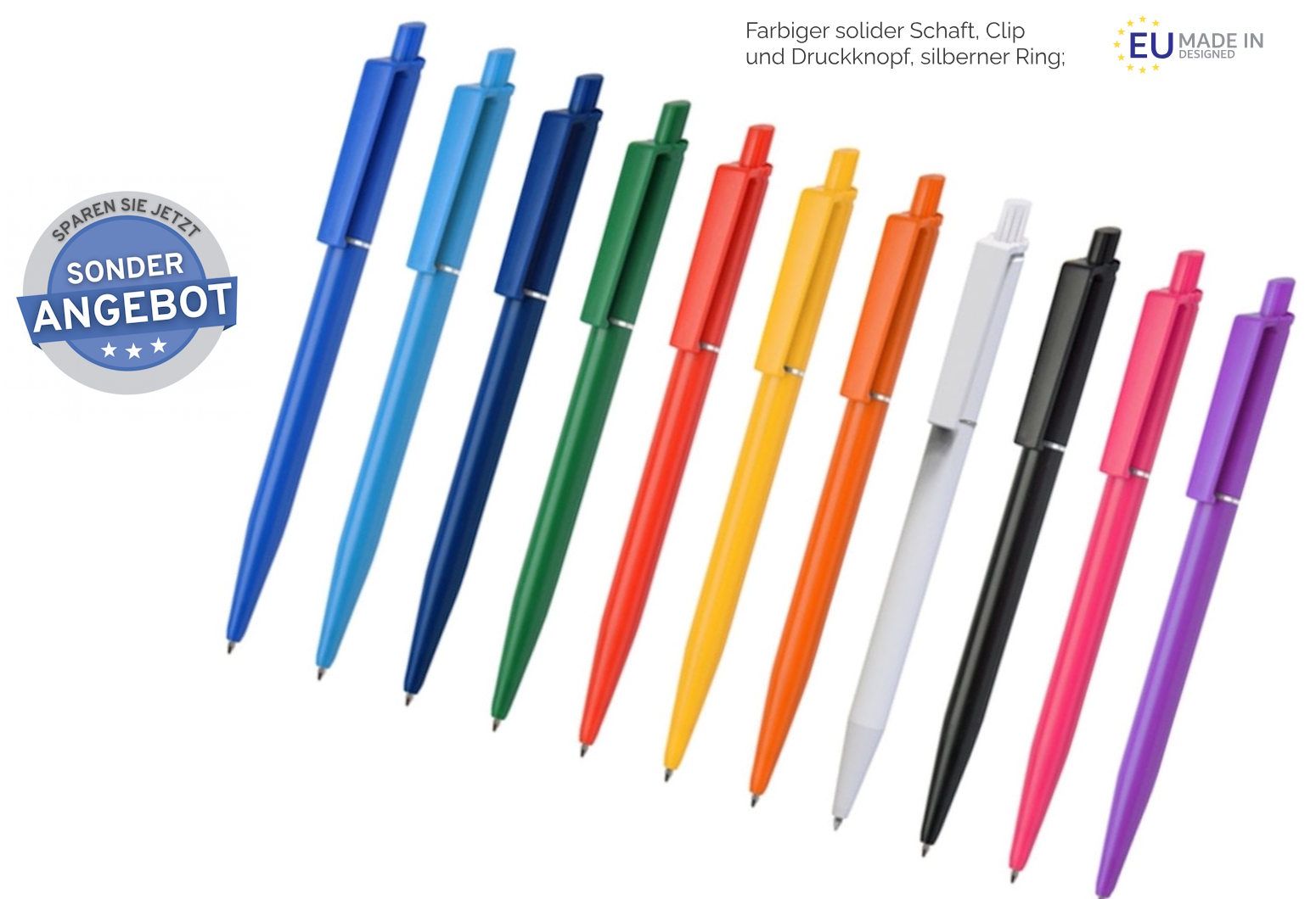 Xelo Solid Werbekuli – ABS Kuli mit Druck