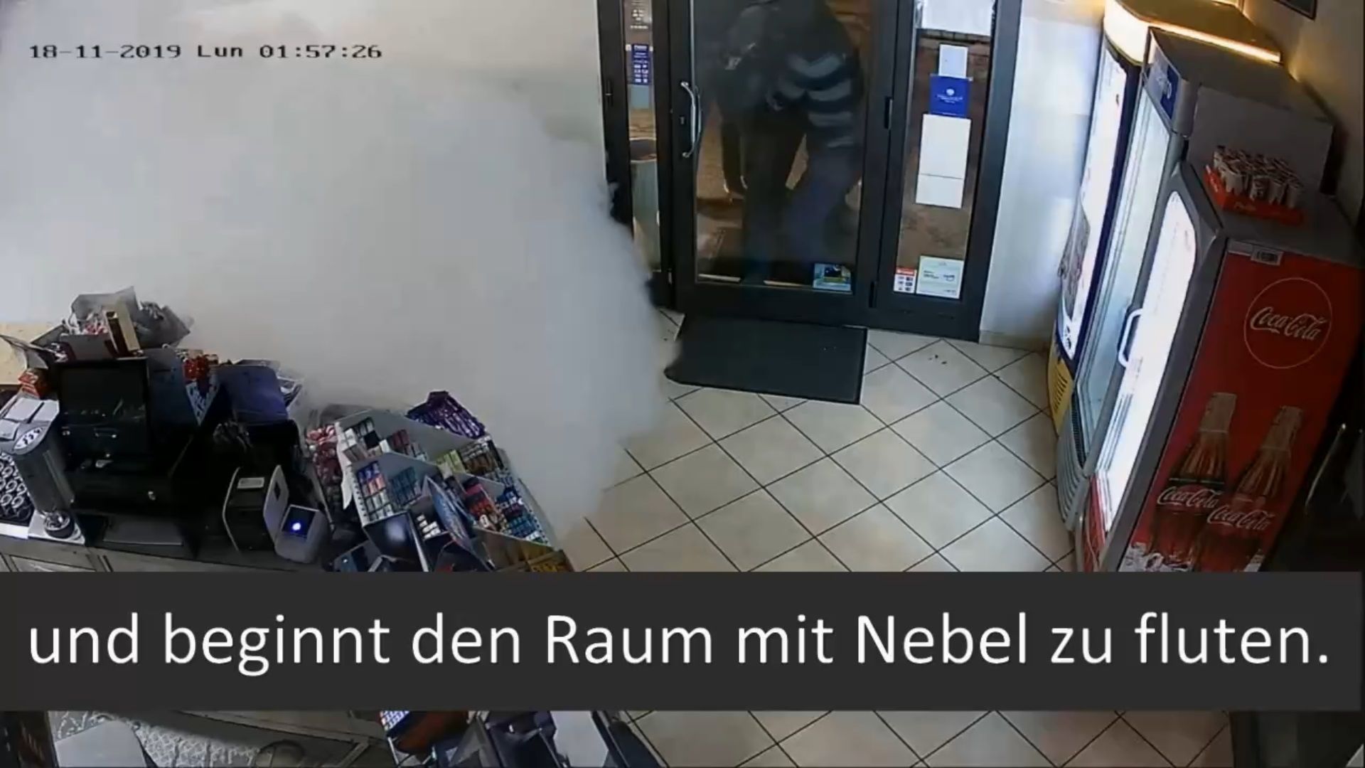 nicht erfolgreicher Einbruchsversuch