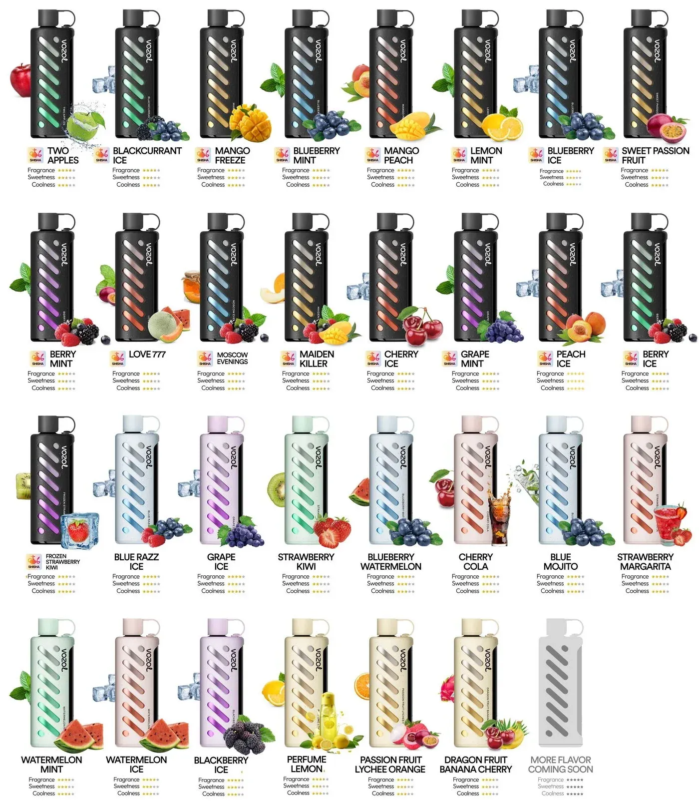Vozol Gear Shisha 25000 - 5