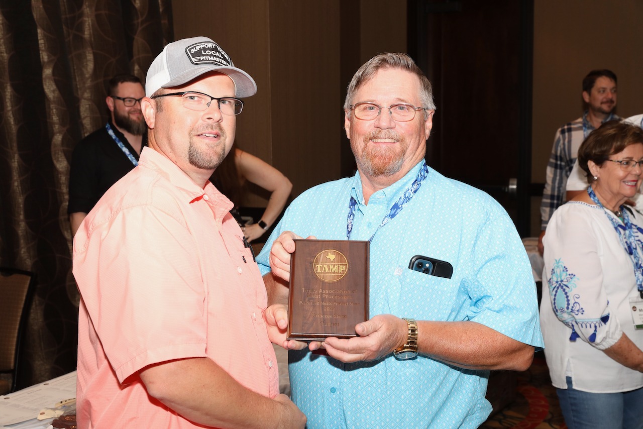 Pruski's Meat Market award recognition