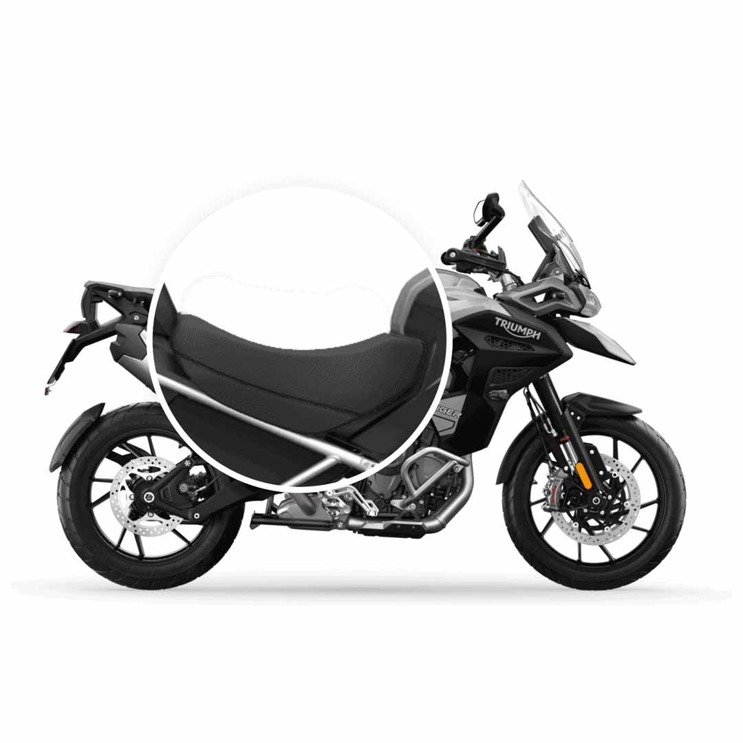 Triumph Tiger 1200 Explorer Heated Rider Low Seat MPN A9701542