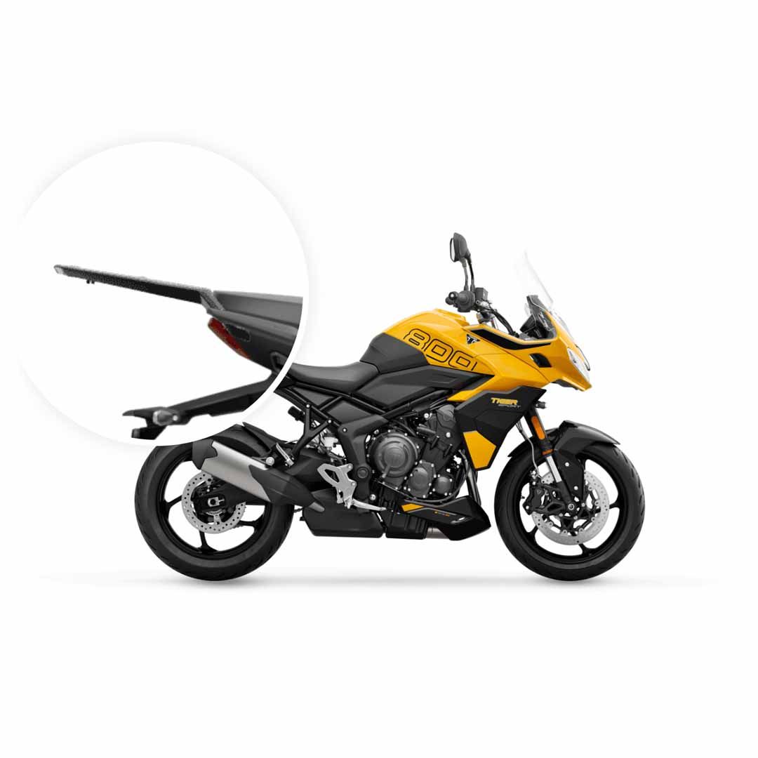 Triumph Tiger Sport 660 800 Aluminum Luggage Rack - A9500919