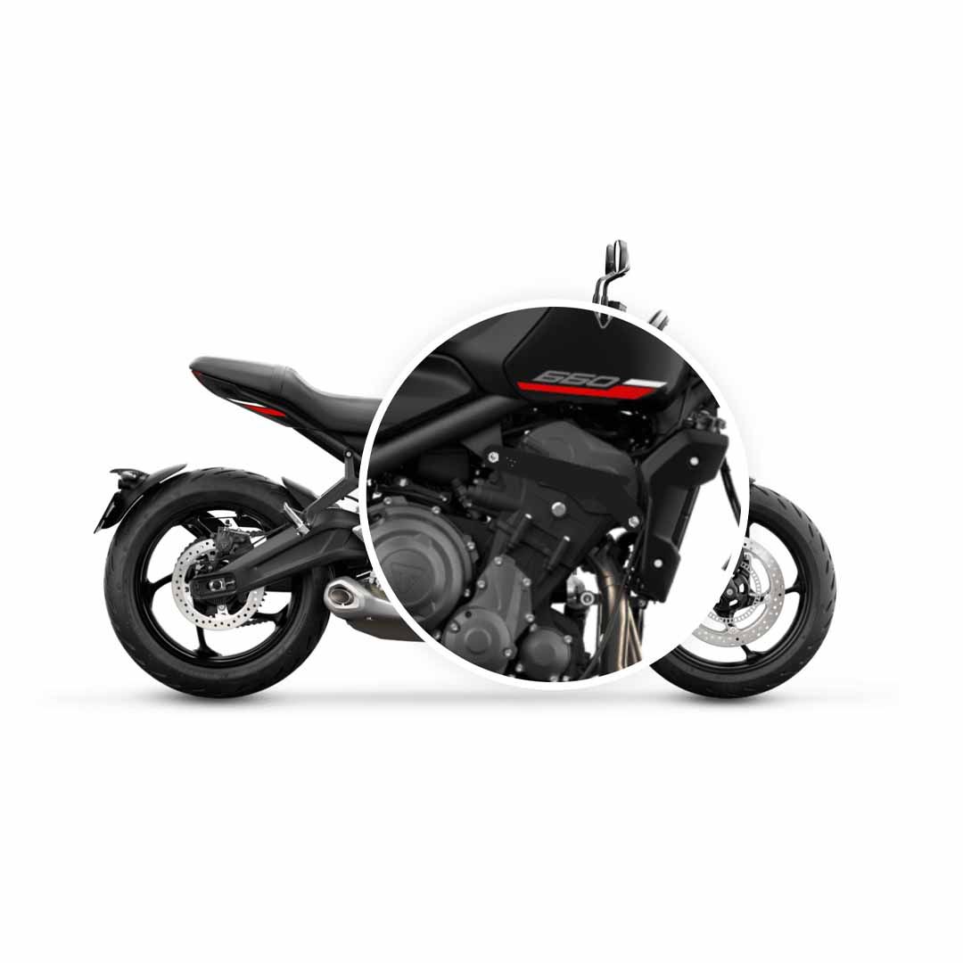 Triumph Trident 660 Frame Slider Protection Kit - A9780342