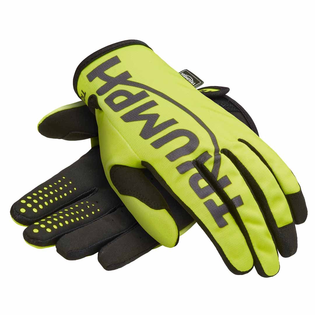 Triumph Berm Enduro MX Fluro Black Dirtbike Glove - MGVS25508