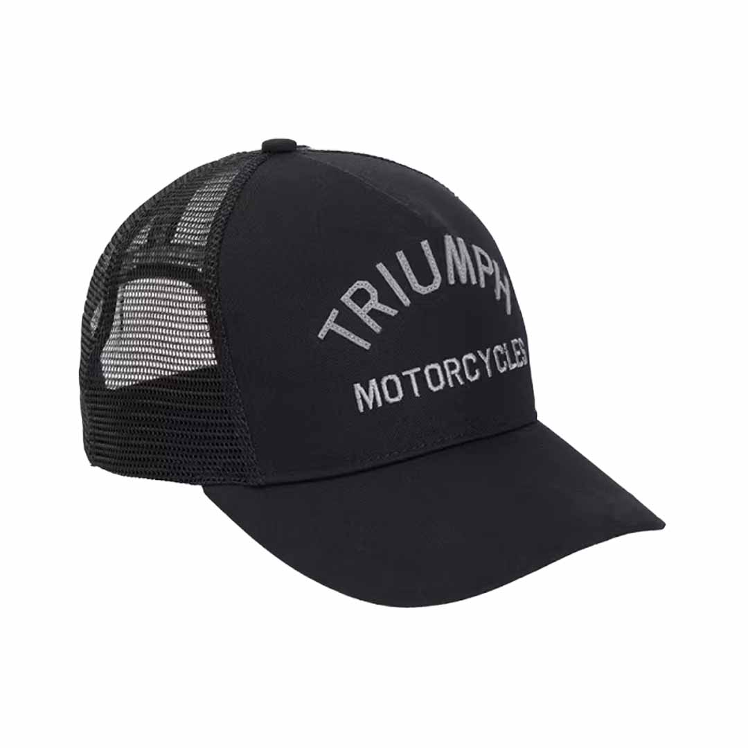 Triumph Black Coast Trucker Hat - MCAS20313