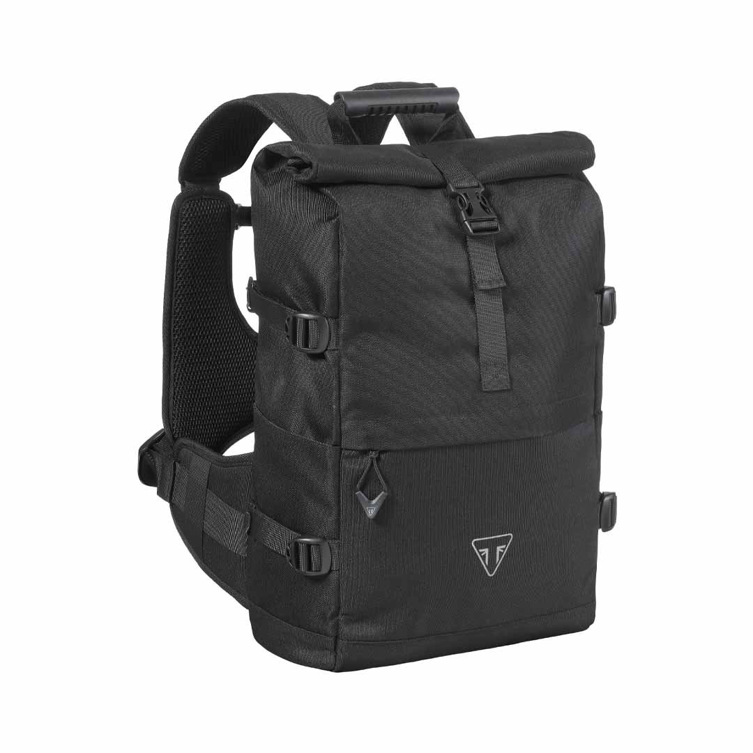Triumph 25L Modern Classic Roll-top EDC Motorcycle Backpack Bag - MLUA24002