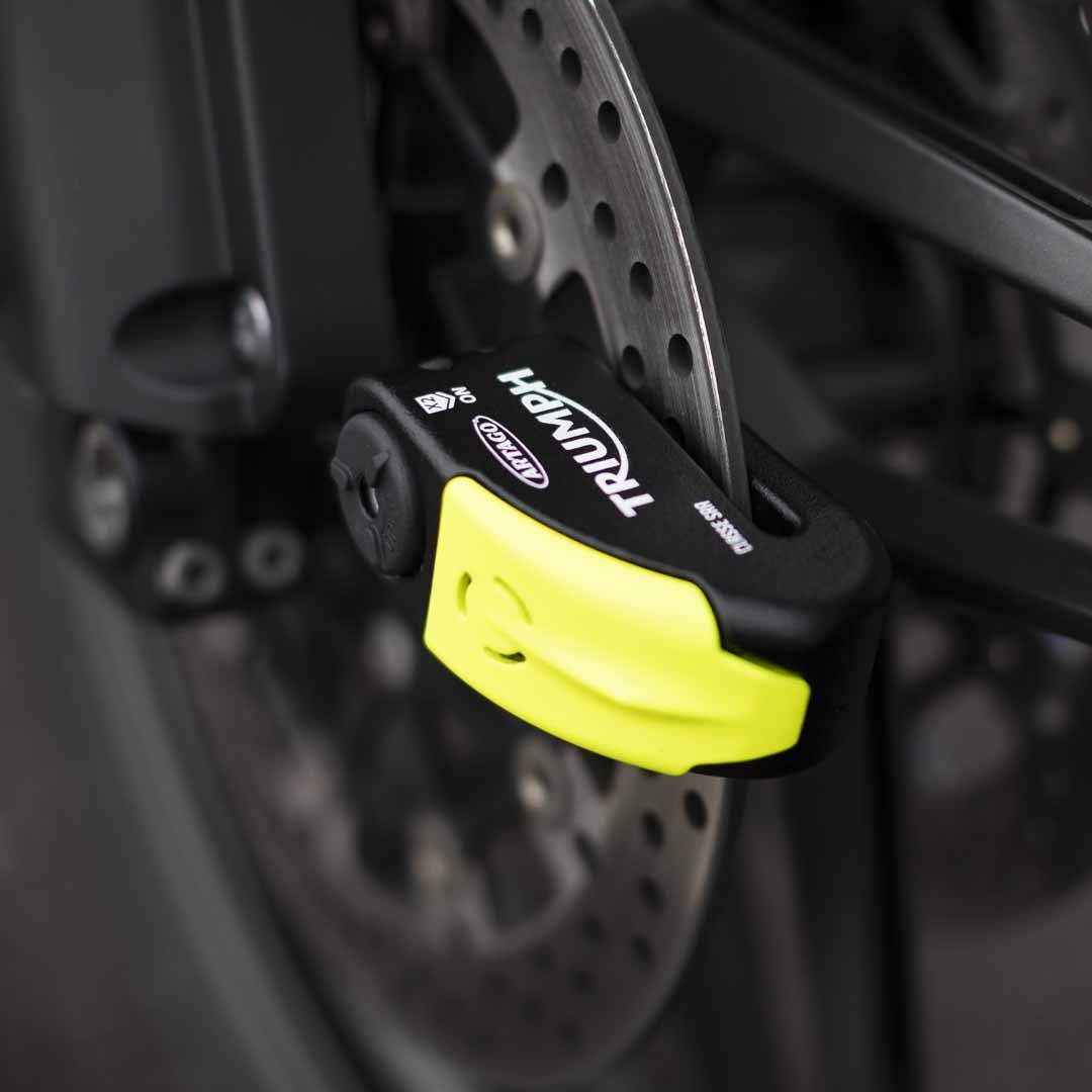 Triumph Artago Motorcycle Disc Lock with Alarm - A9810027