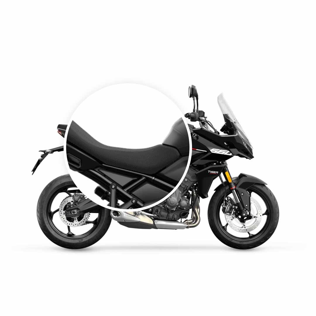 Installed on Bike: Triumph Tiger Sport 660 Dual Seat Comfort Seat - A9700894