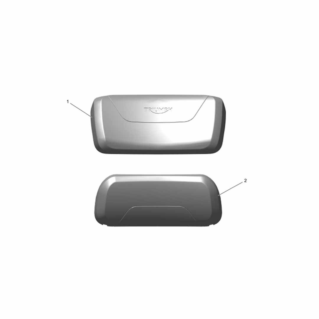 What's In The Box: Triumph Tiger Sport Top Box Backrest Pad Kit - A9500909