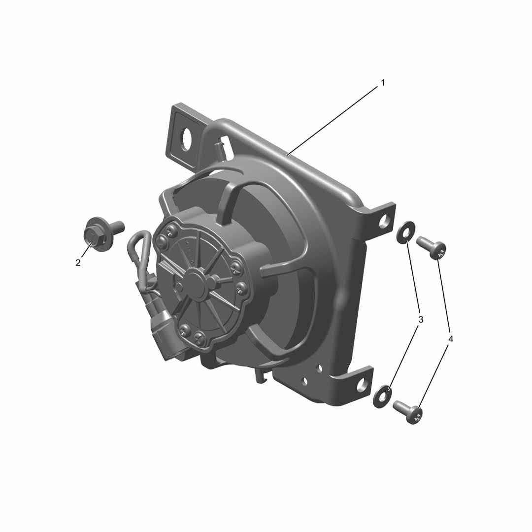 What's In The Box: Triumph TF450-RC High Performance Cooling Fan Kit - A9820121