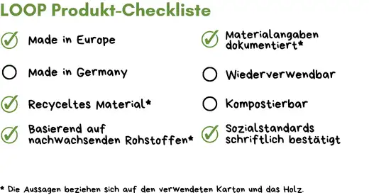 Streichhölzer Werbeartikel Checkliste