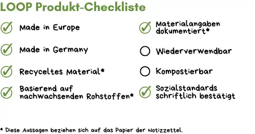 Notizwürfel Werbeartikel Checkliste