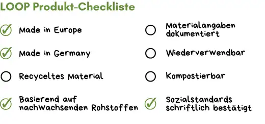 Backmischung Werbeartikel Checkliste