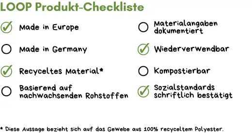 Sattelschoner Werbeartikel Checkliste