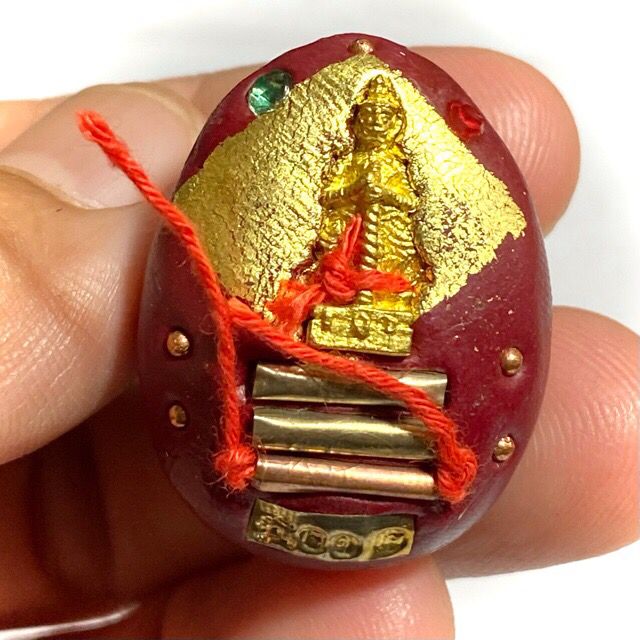Taw Waes Suwan Figurine in rear face for wealth attraction anti black magick and commanding power