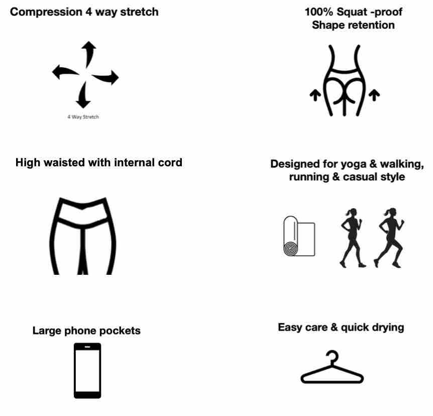 Shorts product features you will love, shown as icons