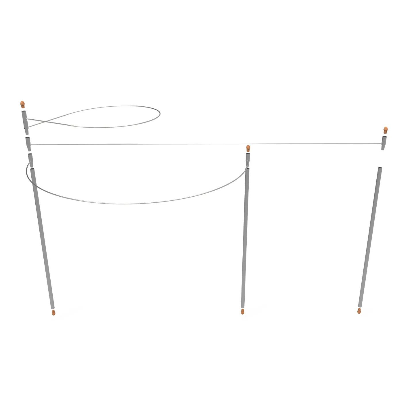 combination of plantsupports
