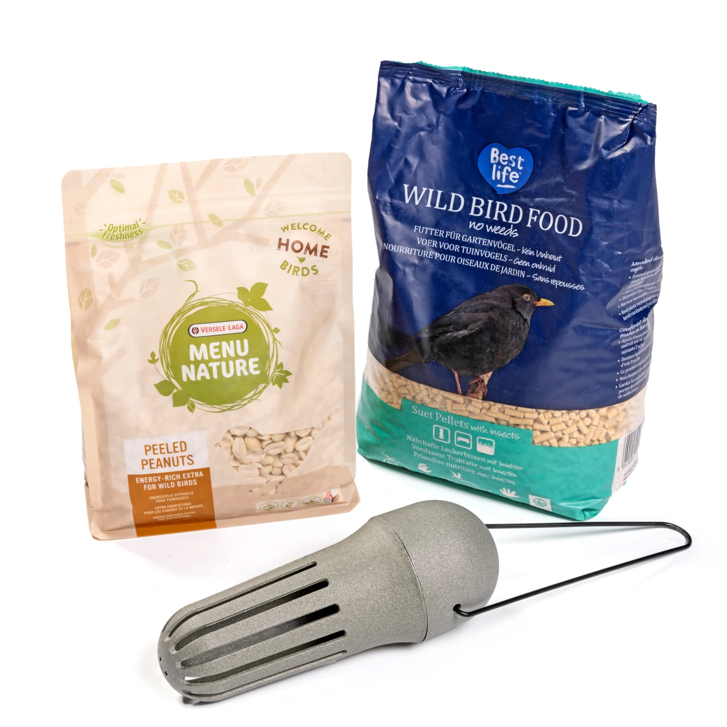 Pack cacahuètes et granulés pour la station d'alimentation à 1 crochet