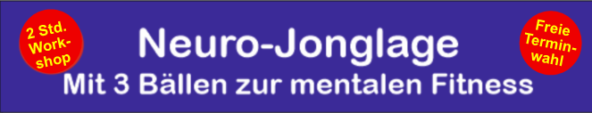 2-Std.-Workshop: Neuro-Jonglage