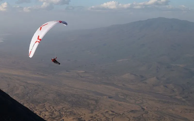 Parapente Zeolite 2 Ozone en vol