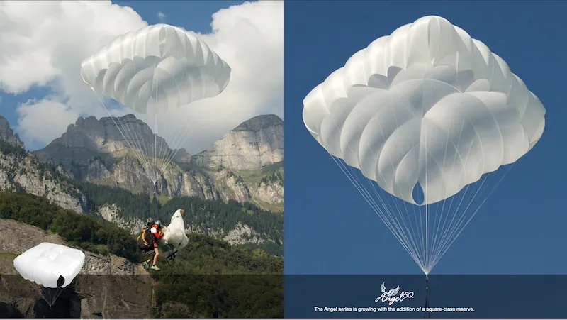 Parachute de secours Angel SQ Ozone