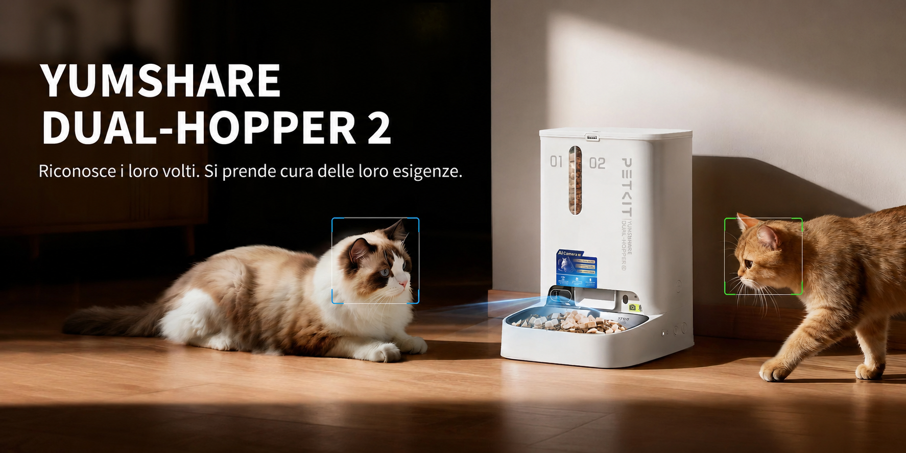 PETKIT YumShare Dual-Hopper 2