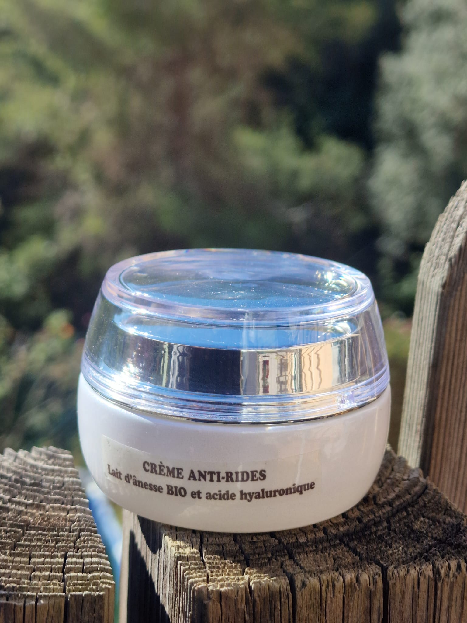 Crème anti-rides au lait d'ânesse bio 50ml