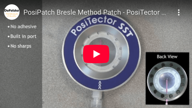 DeFelsko PosiTector SST PosiPatch Set Bresle ISO 8502-6 bei YouTube