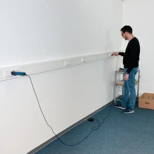 Exemple d'utilisation du mesureur de terre PCE-ECT 50