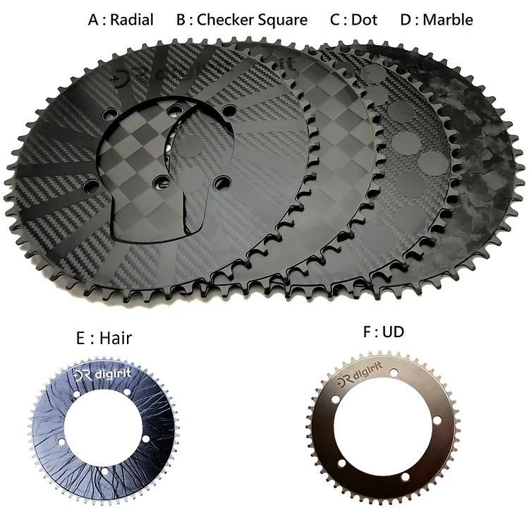 BCD 110 130 60T 56T 52T Chainring fits Schlumpf Speed Mountain Drive