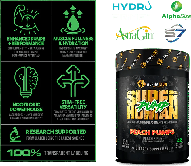 Alpha Lion Superhuman Pump Stim-Free