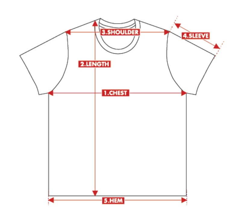 short sleeve, Round-neck