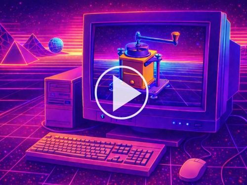 3D-Modell der Kaffeemühle interaktiv erleben