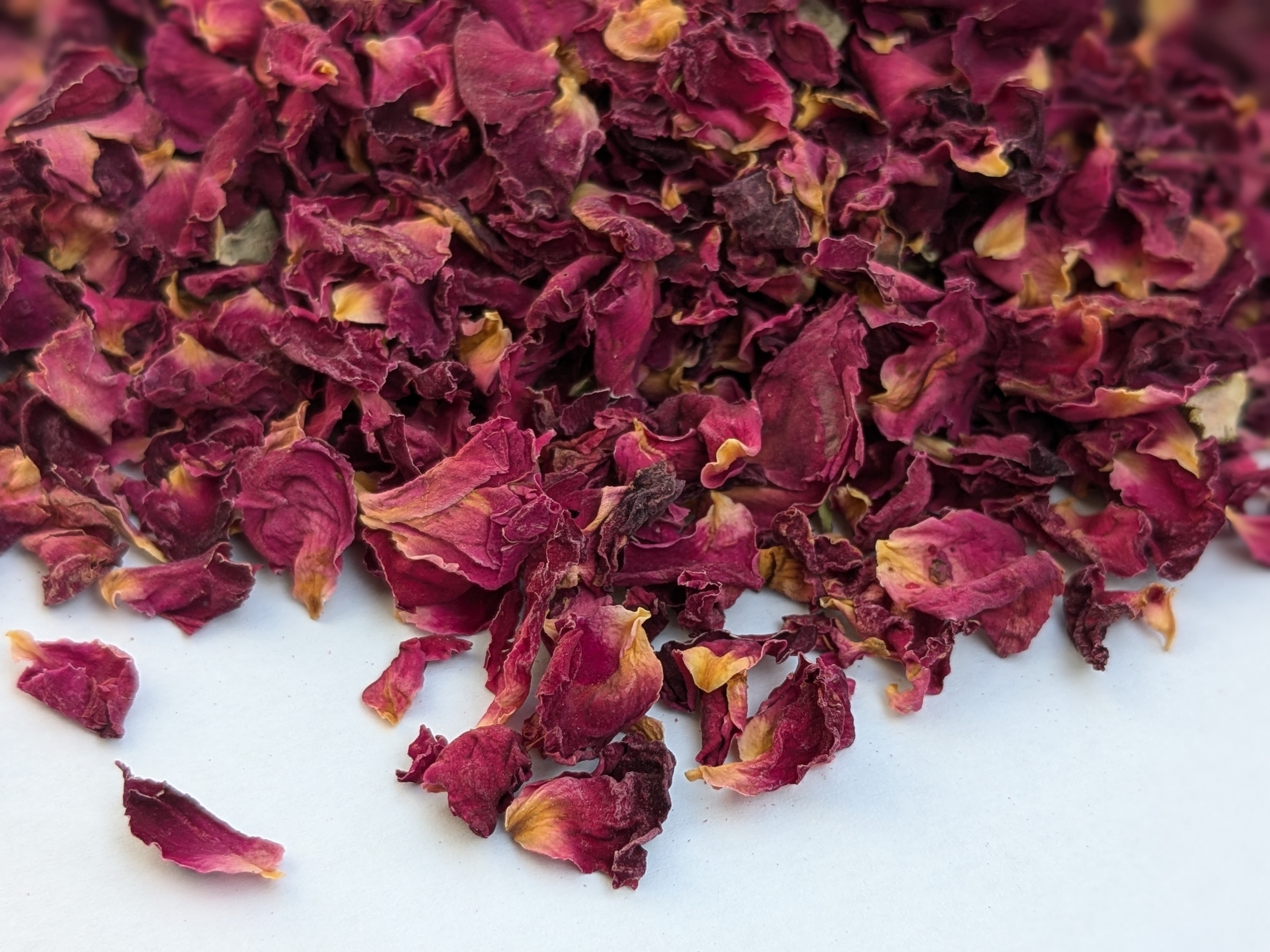 rose petals dry