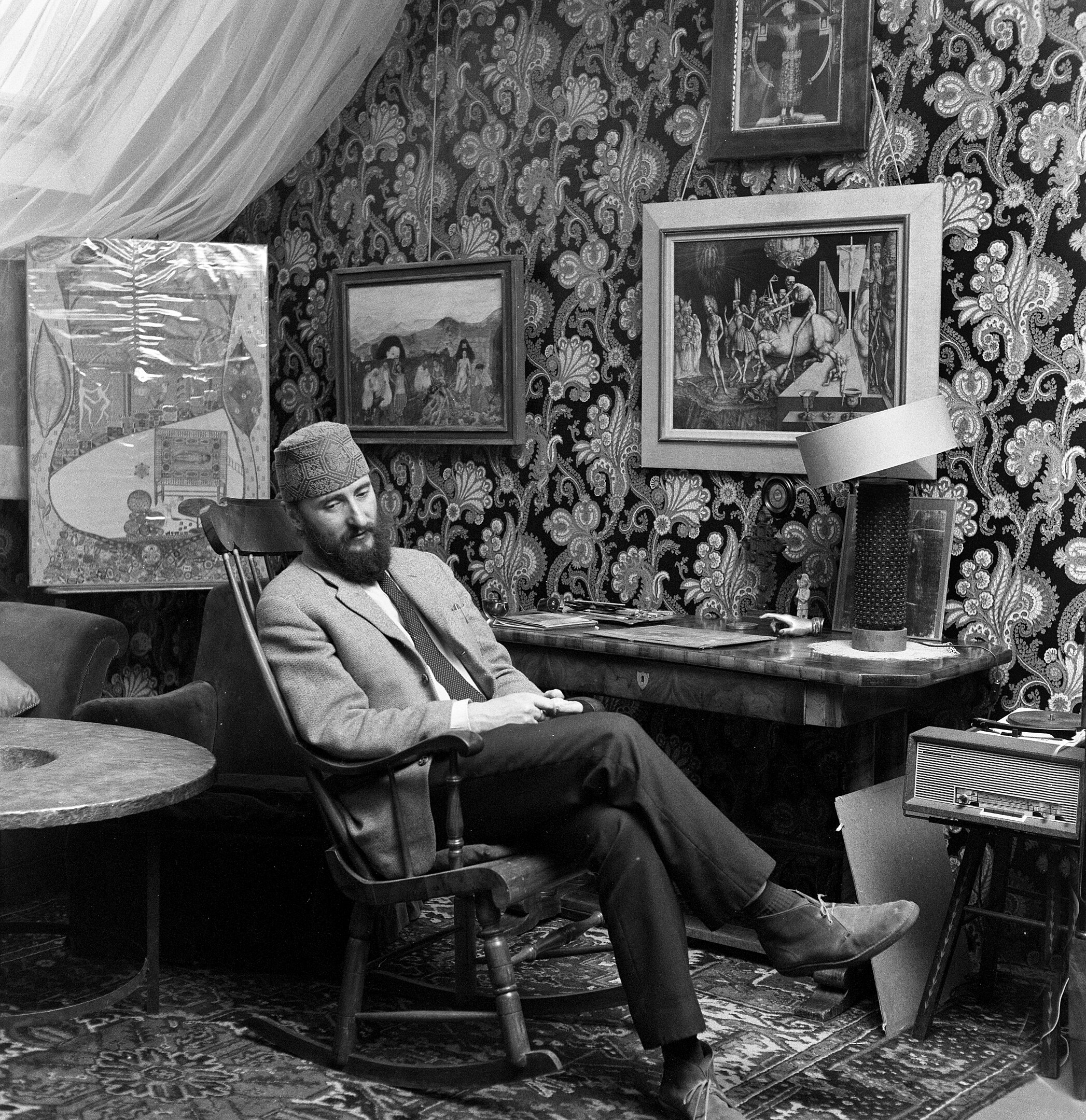 Ernst Fuchs von Gert Chesi, um 1973
