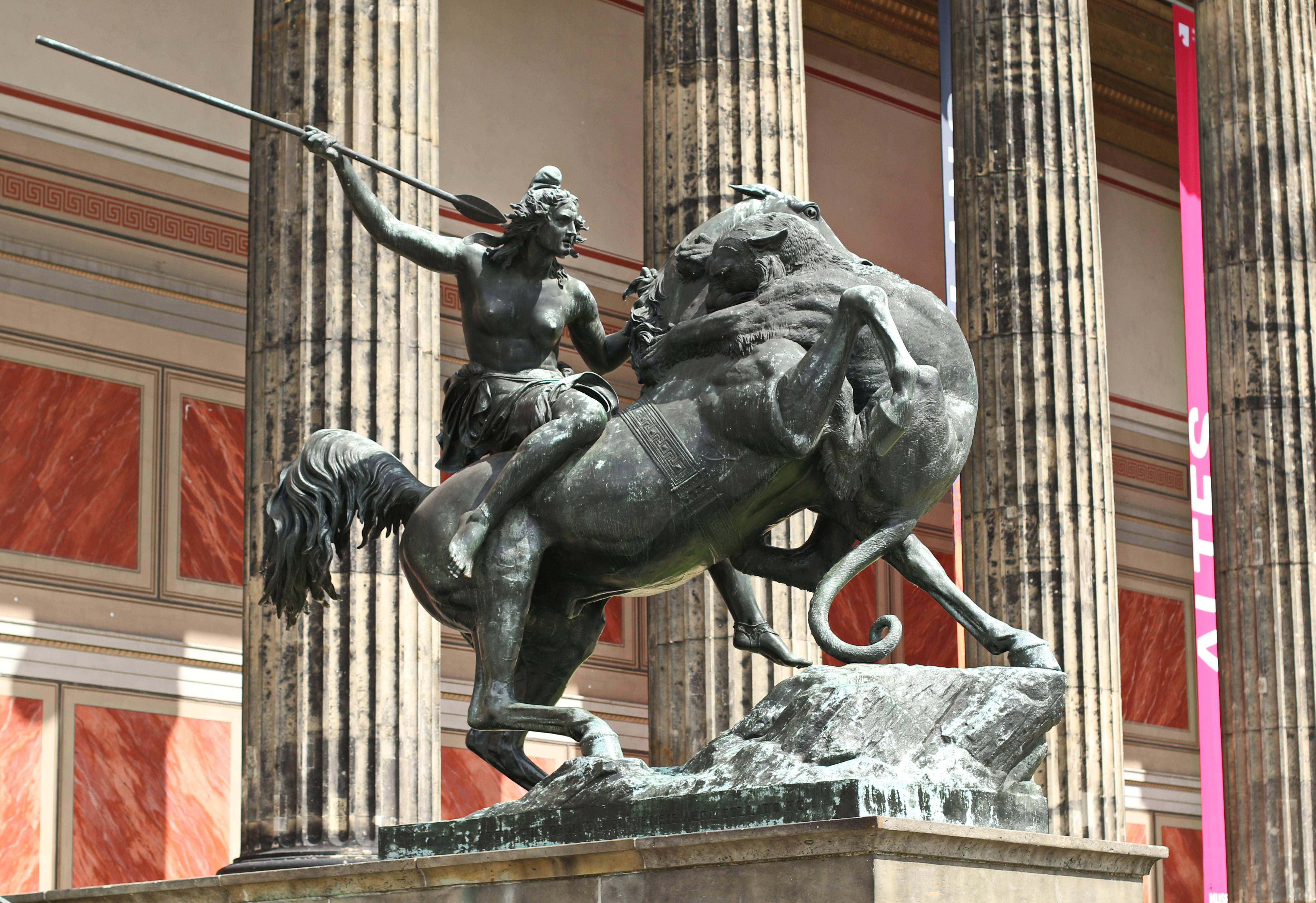 Kiss, August (1802-1865), Kämpfende Amazone