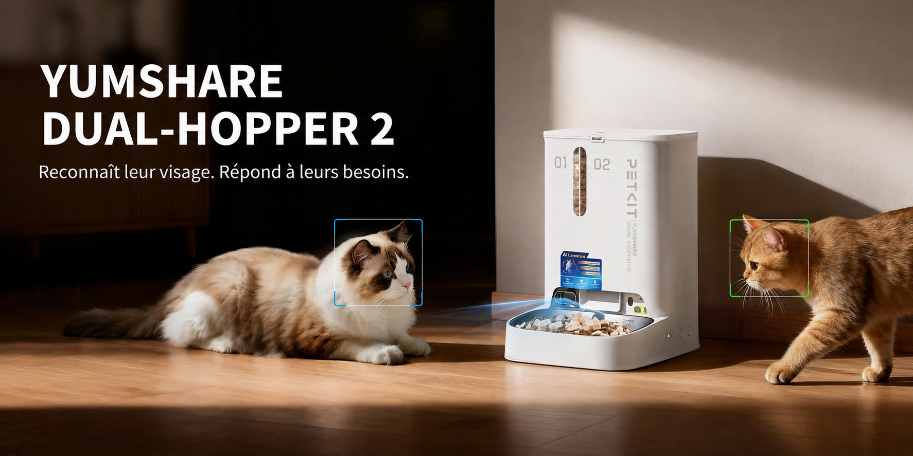 PETKIT YumShare Dual-Hopper 2