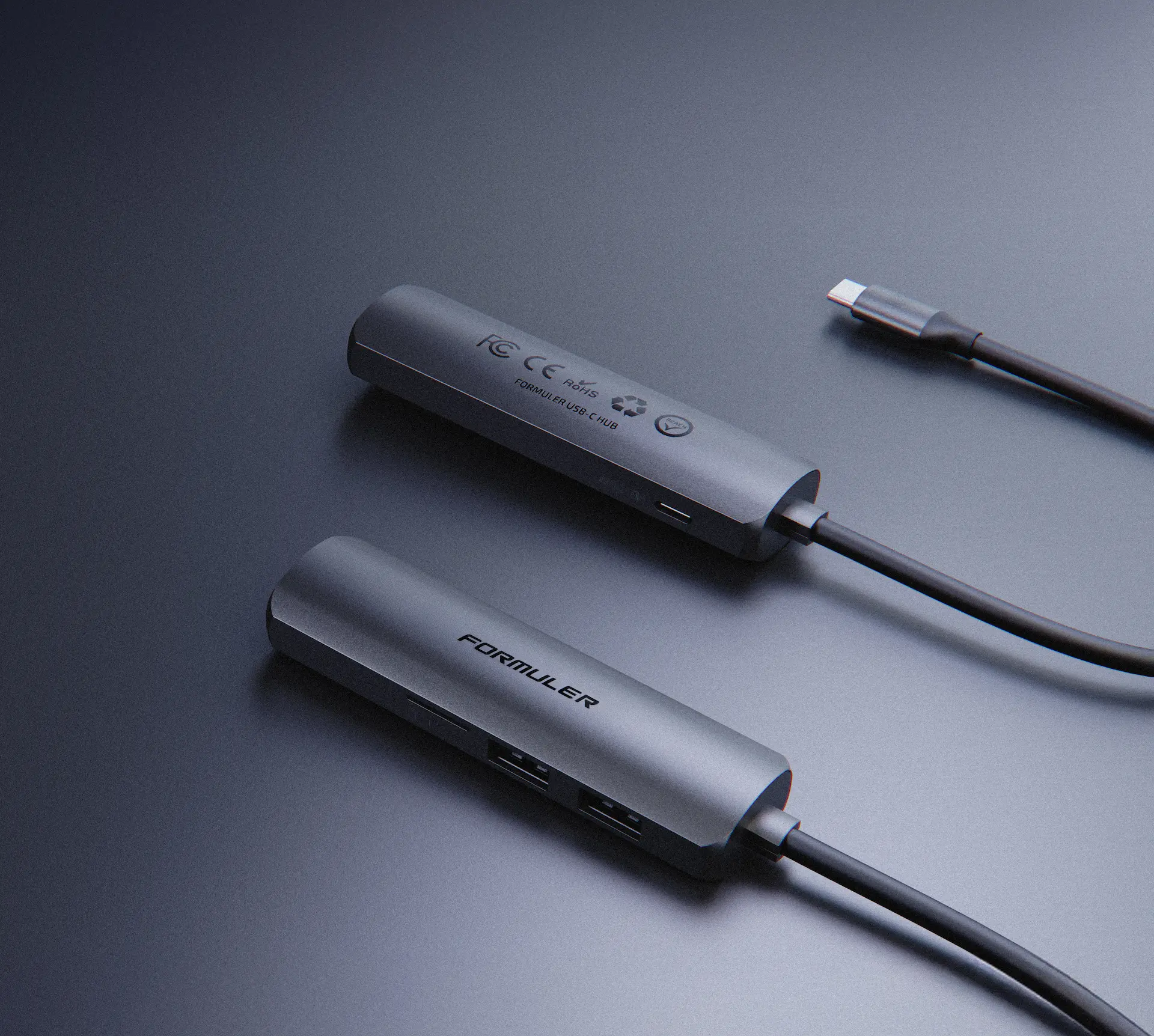 Formuler USB-C HUB Rückansicht