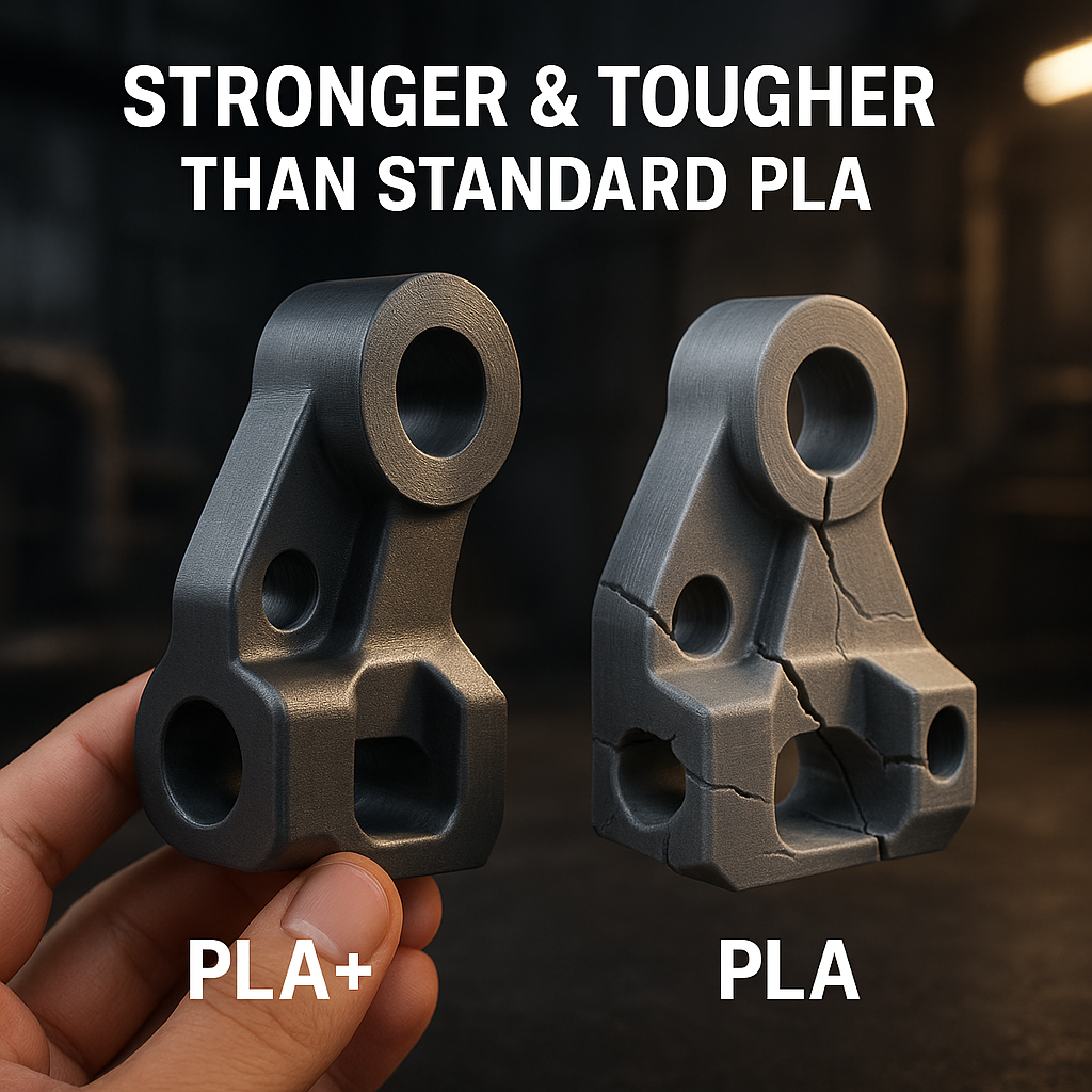 xplorer PLA+ filament vs regular pla filament